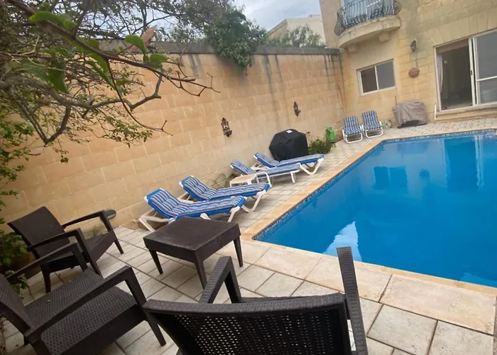 Gozo Entire With Large Pool Sea And Country Views Xaghra